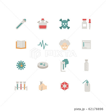 SCIENCE ICON SET 62178896