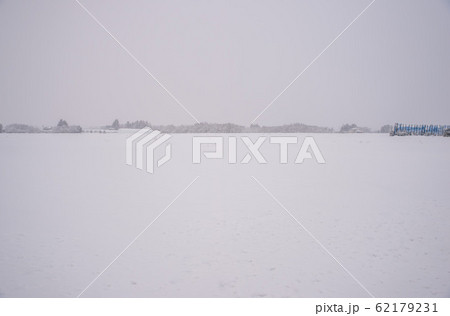 岩手県北上市 降雪雪景色 岩手県北上市 降雪雪景色 62179231