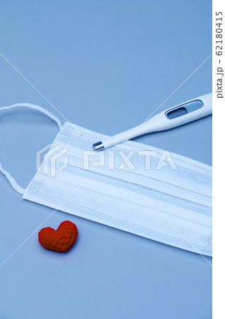 【シアンカラー】マスク 健康 ウイルス 命 イメージ 【シアンカラー】マスク 健康 ウイルス 命 イメージ 62180415