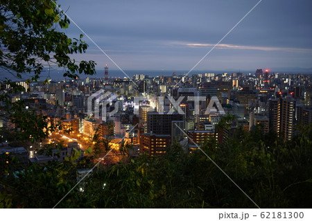 鹿児島市の夜景　城山から 62181300