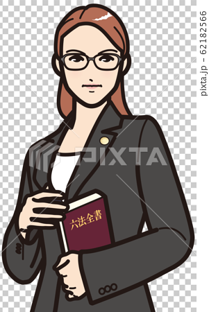 A female lawyer wearing a mechanic - Stock Illustration [62182566] - PIXTA