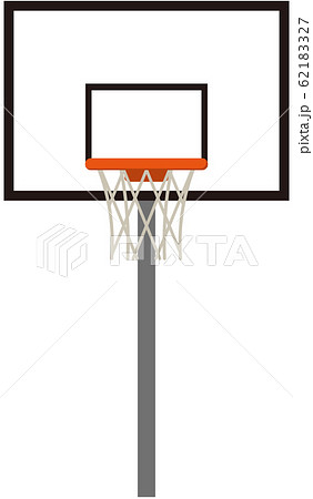 バスケットゴールのイラスト素材