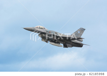 ギリシャ空軍F-16C　Block52+　離陸 62185998