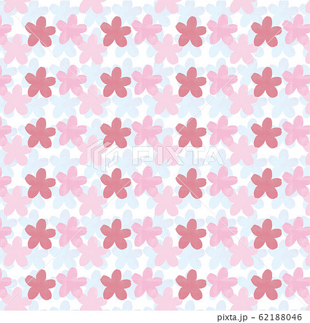 かわいい ピンク 水色 桜 背景イラスト 素材のイラスト素材