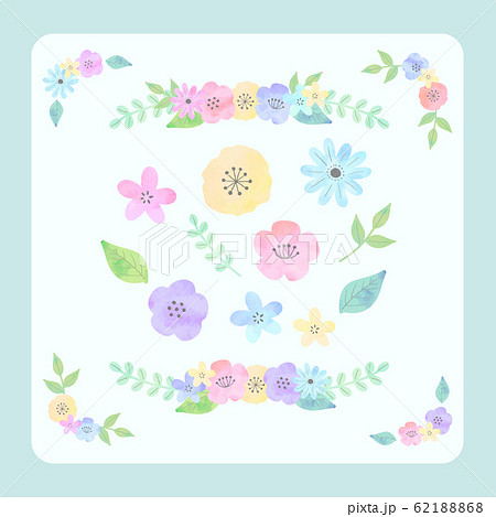 『花鳥風月』＊°* 水彩画　原画　和風画　A4サイズ　額縁なし 絵画 額入り 壁掛け F6 花鳥画 年中飾り 複製画 額飾り 1枚 日本