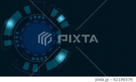 Abstract Digital Technology Cycle background.Business growth transformation Successful financial. 62190376