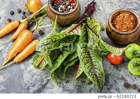 Fresh vegetables for salad 62190723