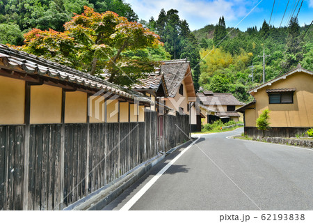 岡山県 吹屋 下谷の街並み 岡山県 吹屋 下谷の街並み 62193838