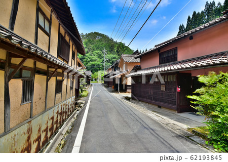 岡山県 吹屋 下谷の街並み 岡山県 吹屋 下谷の街並み 62193845