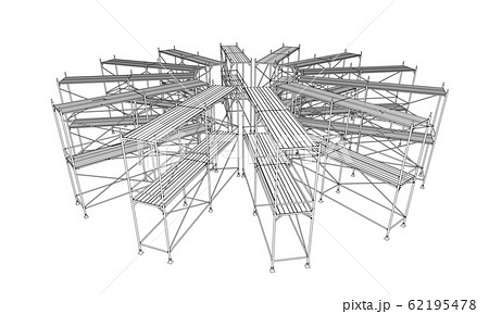 Drawing or sketch of a large shelves Drawing or sketch of a large shelves 62195478