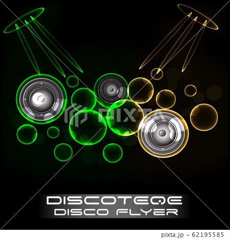 Disco club flyer. 62195585