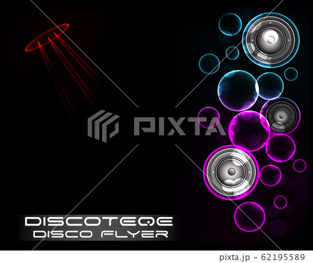 Disco club flyer. 62195589