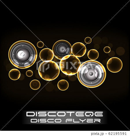 Disco club flyer. 62195591