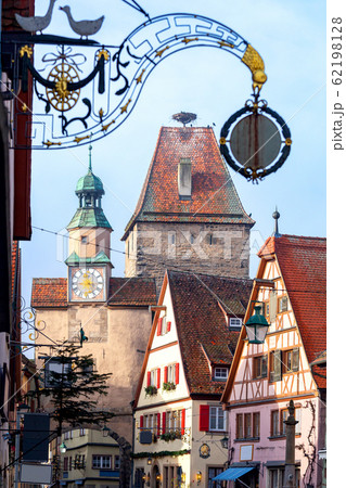 Rothenburg ob der Tauber. Old famous medieval city. Rothenburg ob der Tauber. Old famous medieval city. 62198128