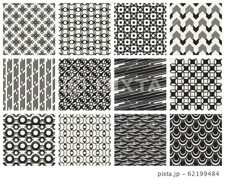 Abstract concept vector monochrome geometric pattern. Black and white minimal background. Creative Abstract concept vector monochrome geometric pattern. Black and white minimal background. Creative 62199484