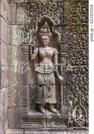 Vat Phou (Wat Phu) temple The ruined Khmer temple 62202059