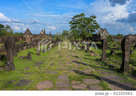 Vat Phou (Wat Phu) temple The ruined Khmer temple 62202062