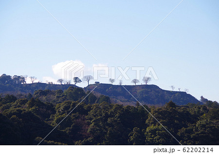 月山 富田城跡 … 島根県 安来市 天候：晴れ 62202214