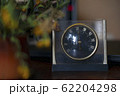 vintage square black watch. retro watch closeup 62204298