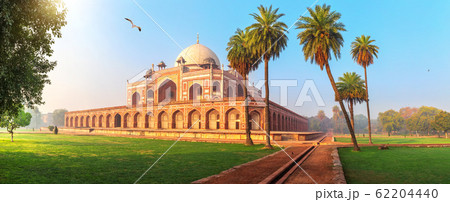 Humayun's Tomb, a famous UNESCO object in New Delhi, India 62204440