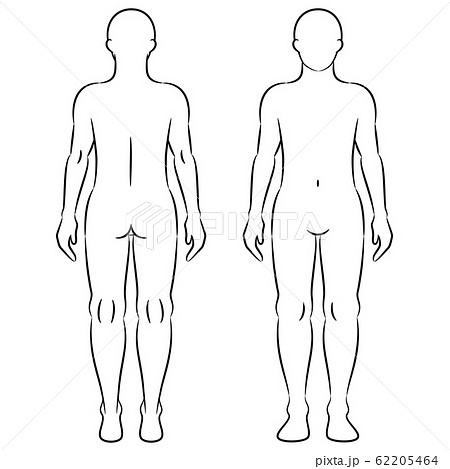 1,800+ Blank Human Body Outline Silhouettes Stock Illustrations