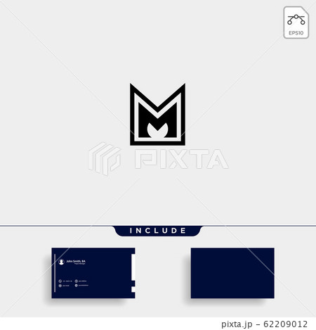 Letter M MM Monogram Logo Design Vector Graphic by vectoryzen