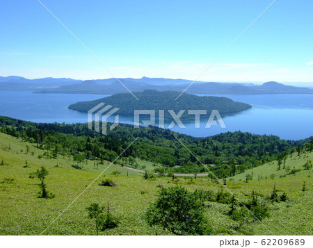 美幌峠から見た屈斜路湖 美幌峠から見た屈斜路湖 62209689