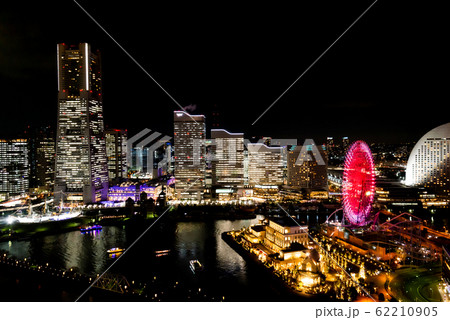 横浜高層階からの夜景 横浜高層階からの夜景 62210905