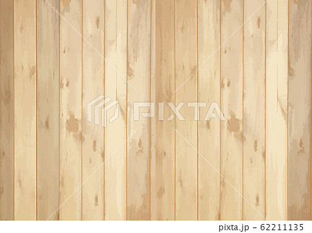 木目 背景 板 フレーム 枠 ベクター 素材のイラスト素材 62211135 Pixta