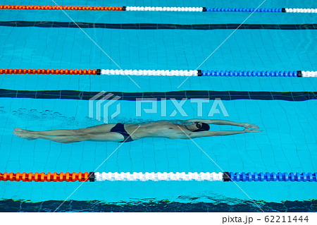 Swimmer in the water Swimmer in the water 62211444