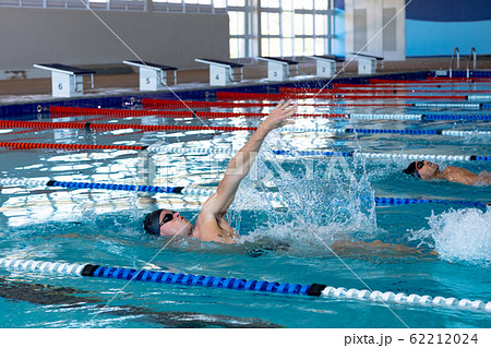 Swimmers swimming in the pool Swimmers swimming in the pool 62212024