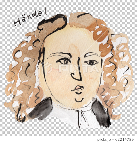 ヘンデル　Händel　水彩 62214789