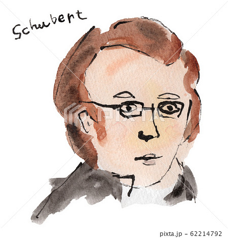 シューベルト Schubert 水彩 62214792