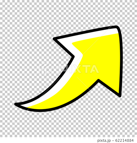 アイコンのイラスト。上向きの矢印の形をしたアイコン。 アイコンのイラスト。上向きの矢印の形をしたアイコン。 62214884