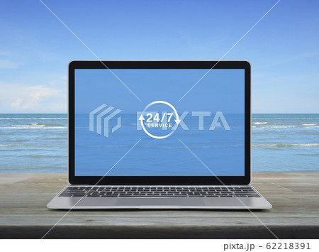 Business full time service online concept Business full time service online concept 62218391