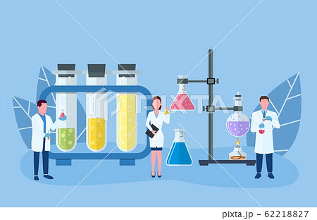 Medical laboratory research with science glass 62218827