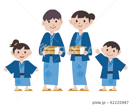 温泉 家族 浴衣 温泉 家族 浴衣 62220987