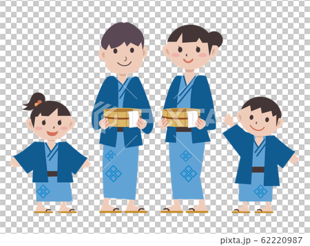 温泉 家族 浴衣 温泉 家族 浴衣 62220987