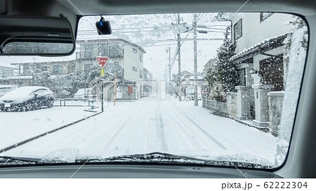 雪道の運転 雪道の運転 62222304