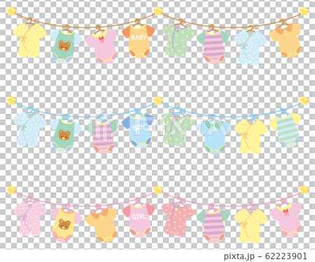Baby clothes line 62223901