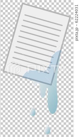 Wet documents - Stock Illustration [62224031] - PIXTA