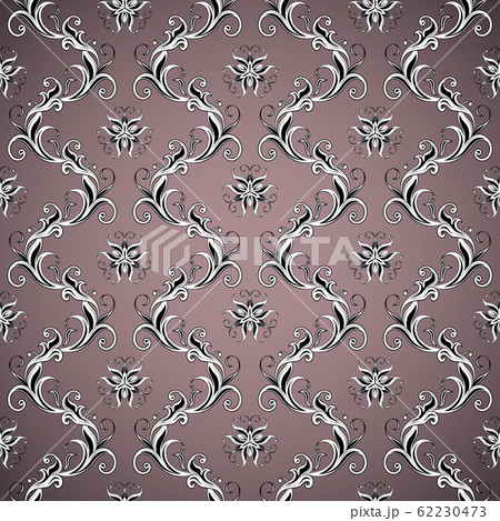 Wallpaper seamless brown pattern on dark background 62230473