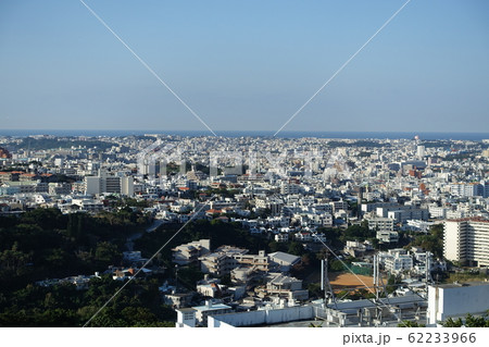 那覇市　遠景　(首里城から見下ろした町並み)　2019年12月 62233966