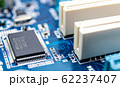 Modern printed circuit board, electronic circuit 62237407