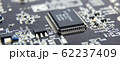 Modern printed circuit board, electronic circuit 62237409