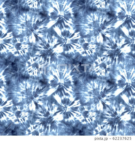 Tie dye shibori seamless pattern. Watercolour 62237625
