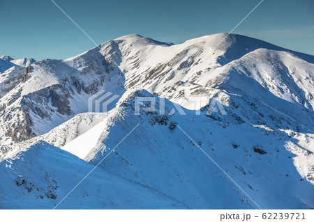 Winter mountain in Poland from Tatras - Kasprowy Winter mountain in Poland from Tatras - Kasprowy 62239721