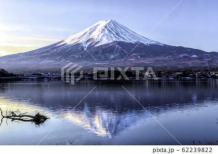 山梨県河口湖からの富士山 山梨県河口湖からの富士山 62239822