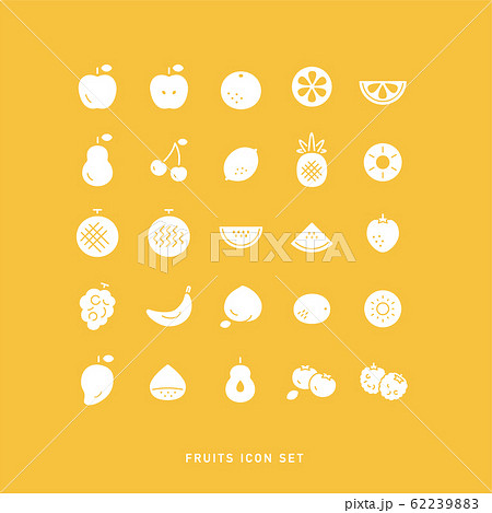 FRUITS ICON SET FRUITS ICON SET 62239883