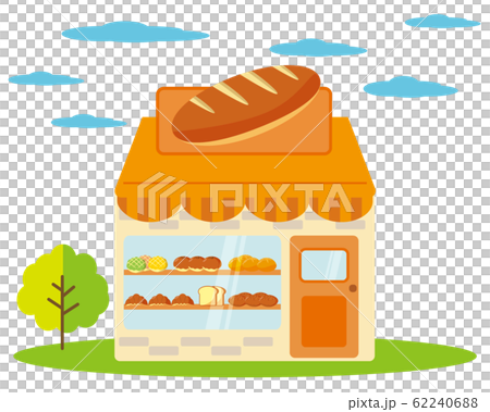 パン屋　ベーカリー　ショップ　パン　ブレッド　総菜パン 62240688
